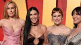 Rumer Willis says she and her sisters have a text thread for hyping up mom Demi Moore during her ‘Demi-ssance’