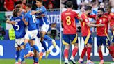 Italia derrotó a Albania y España goleó a Croacia en el inicio del Grupo B de la Eurocopa: todos los goles y la agenda