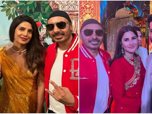 Anant Ambani-Radhika Merchant Wedding: Priyanka Chopra-Nick Jonas are all smiles, Katrina Kaif-Vicky Kaushal pose with singer Sukhbir