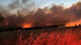 Improved weather helps firefighters battling wildfire near rural community in northern California