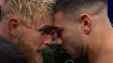 Video: Jake Paul, Tommy Fury share heated words after intense first faceoff