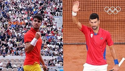 Novak Djokovic vs Carlos Alcaraz Live score, Paris Olympics 2024 final: Blockbuster gold-medal match gets underway