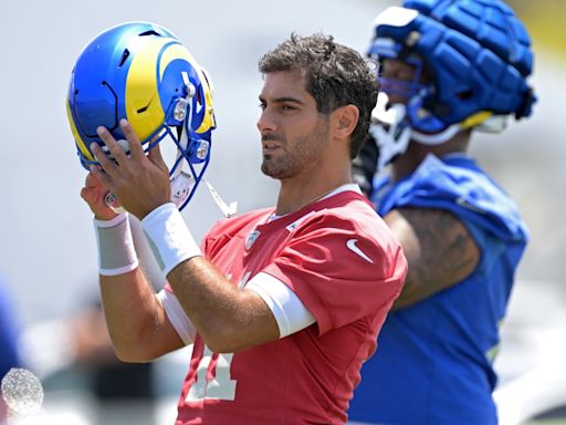 Rams' QB Jimmy Garoppolo Faces Tough Challenge to Secure Roster Spot