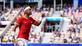 Tenis en los Juegos Olímpicos: Marton Fucsovics - Rafa Nadal, en imágenes