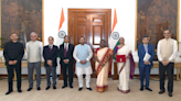 Budget 2024: Finance Minister Nirmala Sitharaman Meets President Murmu Ahead of Union Budget Presentation