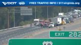 Norfolk tractor-trailer crash on I-64 closes eastbound lanes, westbound lanes delayed Wednesday morning