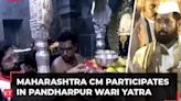 Ashadhi Ekadashi: Maharashtra CM Eknath Shinde participates in Pandharpur Wari Yatra; devotees throng Vitthal temple