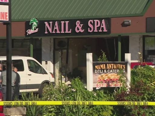 Four dead and nine hospitalized after vehicle smashes into Long Island nail salon