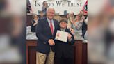 13-year-old awarded Certificate of Valor by Bartlett for rescuing child from pond