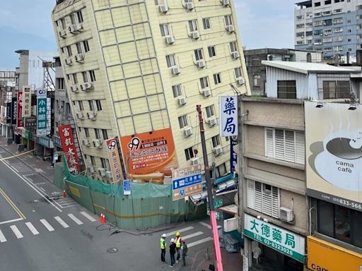 花蓮地震富凱大飯店傾斜有倒塌風險 縣府估2週拆完