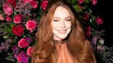 Lindsay Lohan just shared the first photos of her baby bump