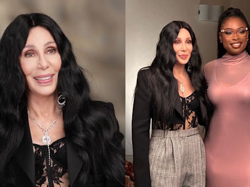 Cher Puts Sensual Spin on Suiting in Blazer and Lace Bodysuit on ‘The Jennifer Hudson Show’