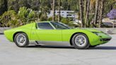 Car of the Week: This Beautifully Restored Lamborghini Miura Could Fetch up to $2.25 Million in Monterey