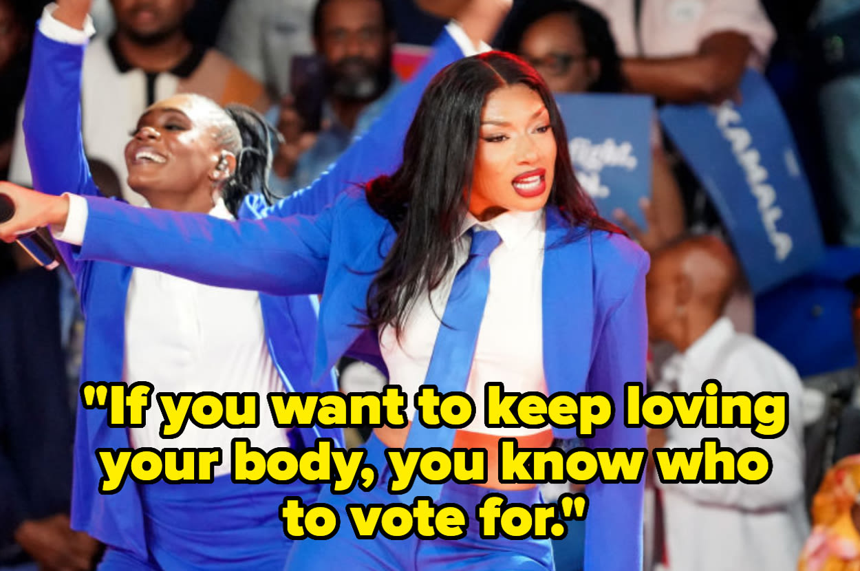 People Can't Stop Talking About Megan Thee Stallion's Performance At Kamala Harris's Campaign Rally, So Here Are The Best...