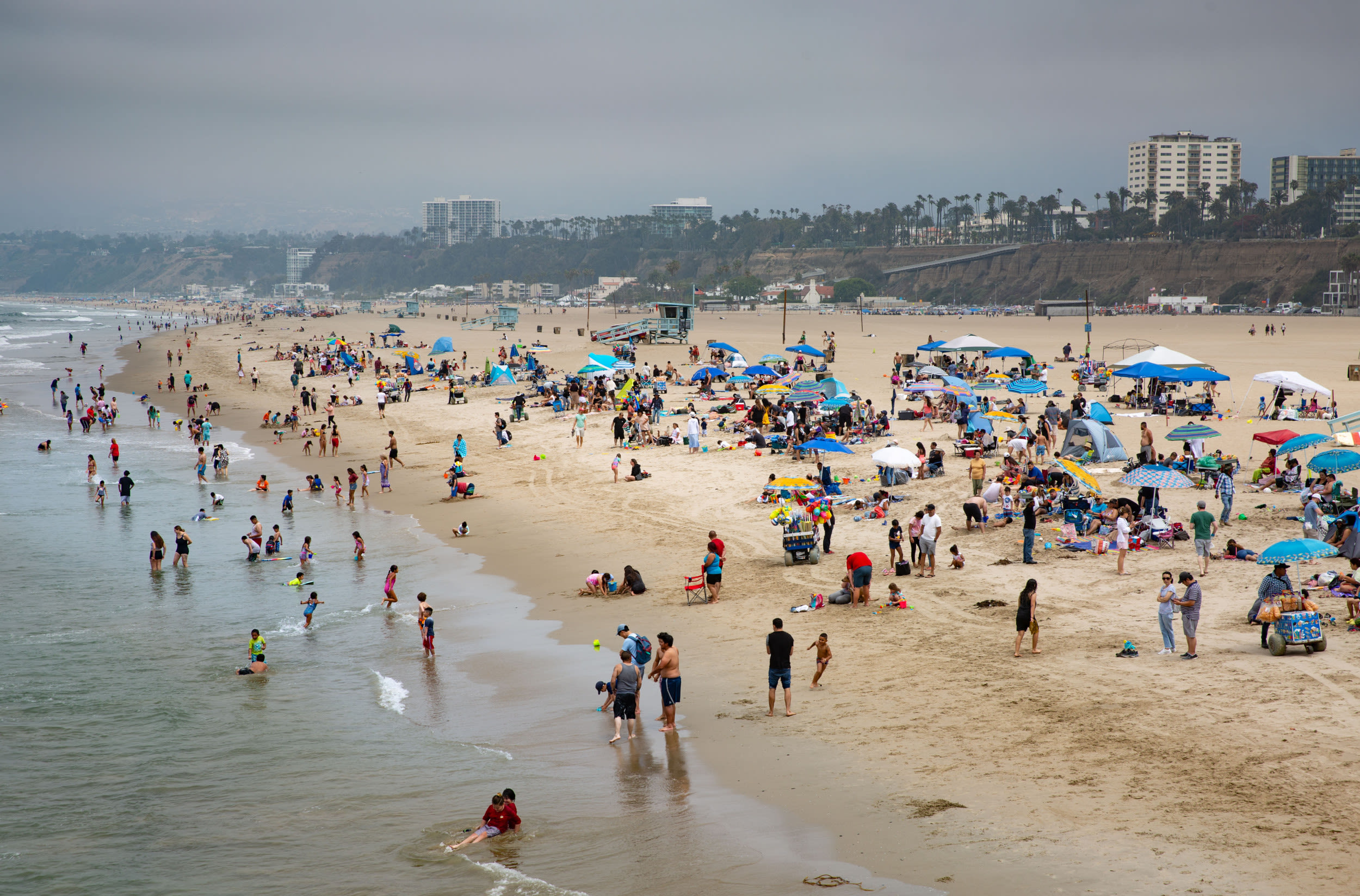 California beachgoers warned over water quality, bacterial levels