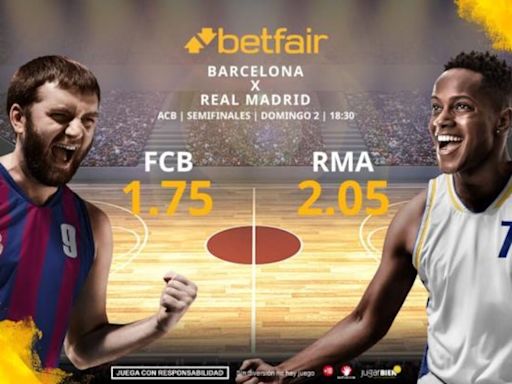 Barça Basket vs. Real Madrid: horario, TV, estadísticas, cuadro y pronósticos del Partido 3