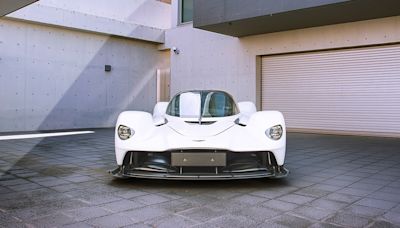 The Barely Driven 2022 Aston Martin Valkyrie in Photos