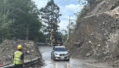 台7甲線米摩登路段今搶通 下午6時起夜間預警性封閉道路