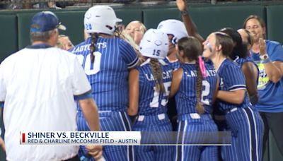 Shiner beats Beckville 10-4 in 2A softball state championship