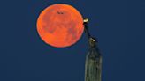 June’s full strawberry moon could appear big and colorful in the sky