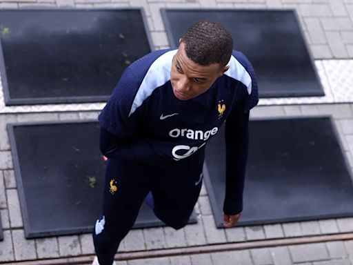 Kylian Mbappé and Kingsley Coman absent from France training ahead of Euro 2024 opener