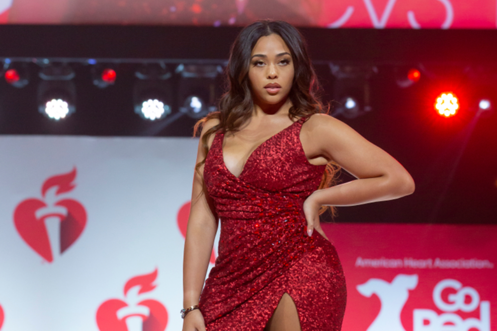 Jordyn Woods celebrates love with Karl-Anthony Towns through music