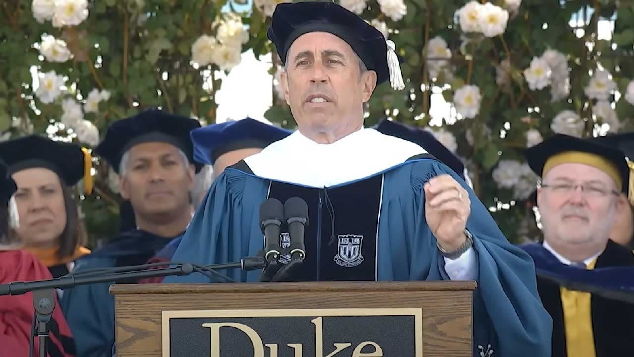 Jerry Seinfeld's Duke University Commencement Speech Met With Student Protests and Support