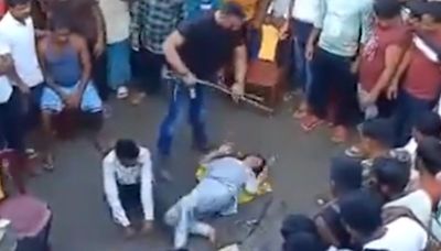 BJP vs Trinamool Over Chilling Video Of Woman's Public Flogging In Bengal