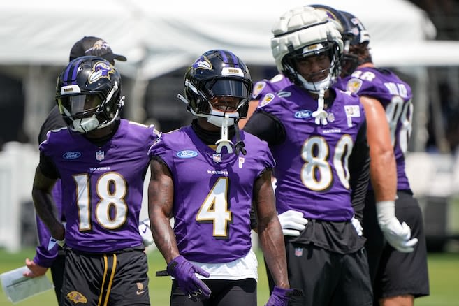 Ravens training camp: An important summer for Zay Flowers, Rashod Bateman