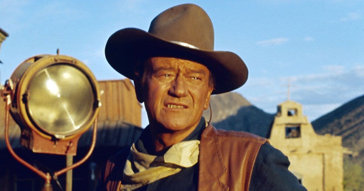 John Wayne was so ill on classic Western set that the movie was almost cancelled