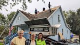 Giving back: Local firm donates roof for Fremont veteran's home