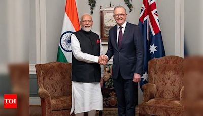 PM Modi discusses bilteral ties with Australian PM; Albanese looks forward to 'good friend' hosting Quad Summit in India | India News - Times of India