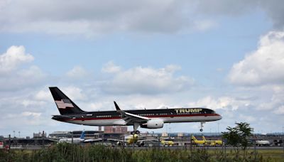 Trump’s Boeing 757 clipped parked plane after landing at Florida airport Sunday, FAA says