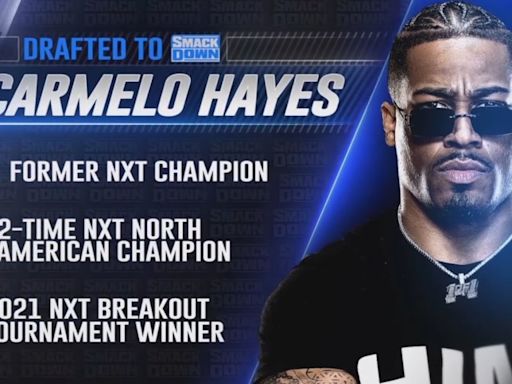 SmackDown Selects Carmelo Hayes In First Round Of 2024 WWE Draft