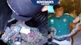 Familia se lleva sorpresa: encuentran una boa en la basura