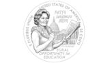 New quarter design honors former US representative Patsy Mink