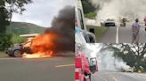Vehículo queda en pérdida total tras incendio en el Tolima | El Nuevo Día