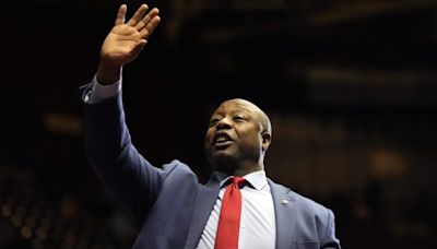 Tim Scott dodges whether he would push Trump to reconsider federal abortion ban if VP