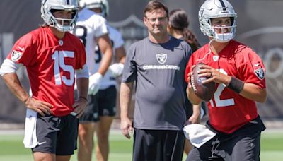 Las Vegas Raiders QB competition update after 2nd padded practice of camp | Sporting News