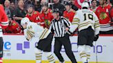 Jakub Lauko posts gruesome aftermath from eye-skate injury against Blackhawks