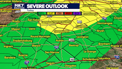 Austin weather: Strong storms hit Central Texas