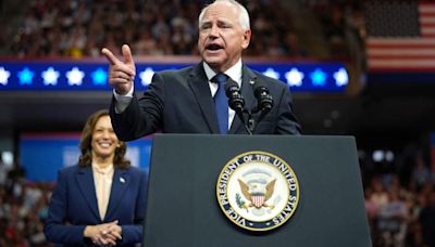 Gov. Tim Walz coming to Allentown, Pennsylvania, to campaign for Harris ticket