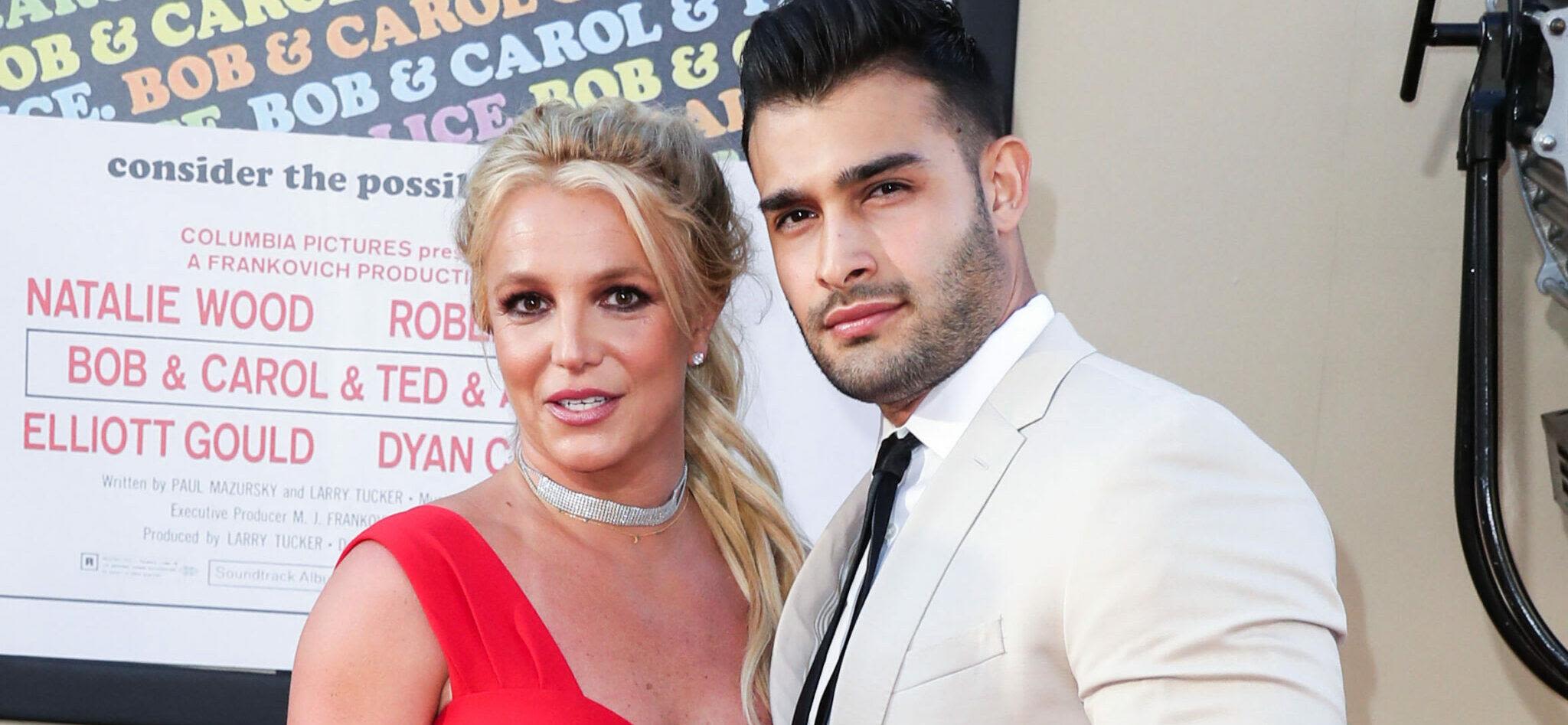 Britney Spears Shares New Look At Swollen Foot While Sam Asghari 'Feels Terrible'