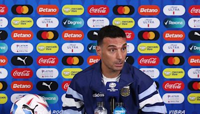 Argentina expect tough Copa title defence, says Scaloni