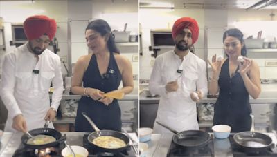 Watch: Diljit Dosanjh And Neeru Bajwa's Hilarious Cooking Face-Off