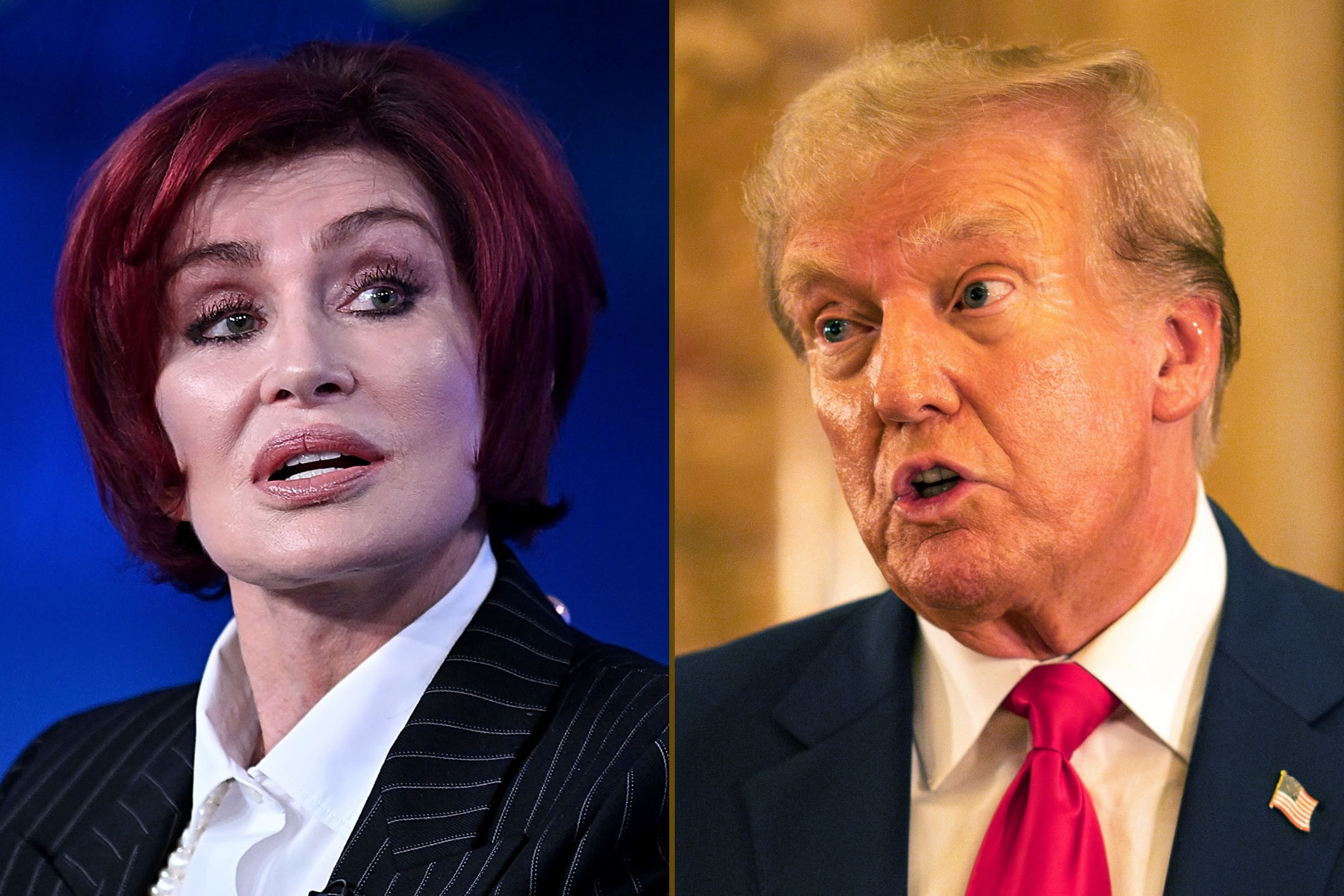 Sharon Osbourne lashes out at Donald Trump