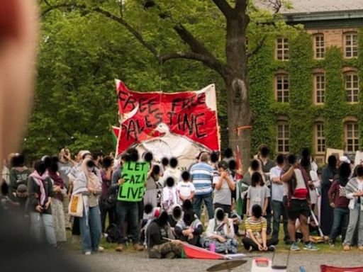 NJ school district disturbed by pro-Palestine students' messages