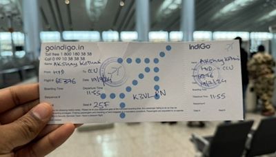 ‘Back to the stone age’: IndiGo, SpiceJet issue handwritten boarding passes amid Microsoft outage