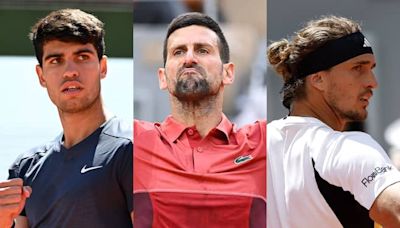 París 2024: Alcaraz, Djokovic y Zverev entre los favoritos al oro olímpico