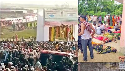 Hathras stampede: 6 'Satsang' organisers held; Rs 1 lakh bounty on main accused